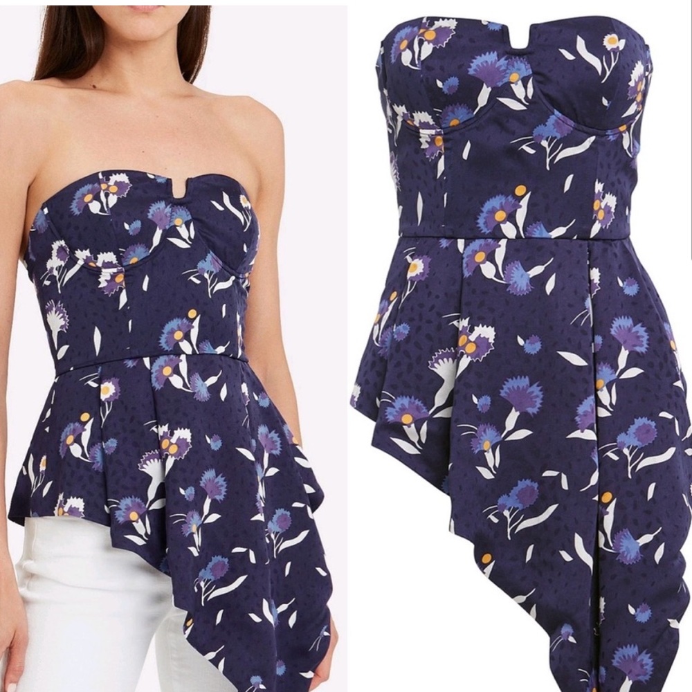 SELF PORTRAIT Bustier Top